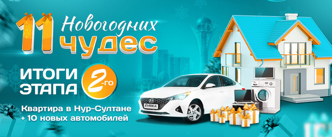Итоги второго промежуточного розыгрыша «11 новогодних чудес» 2020