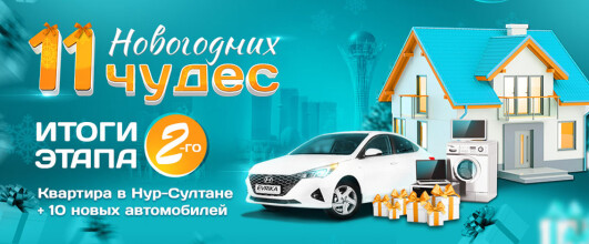 Итоги второго промежуточного розыгрыша «11 новогодних чудес» 2020