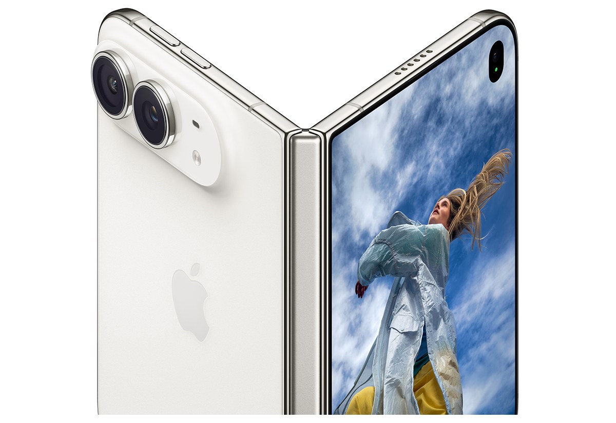 Титановый корпус iPhone Duo с защитной крышкой шарнира