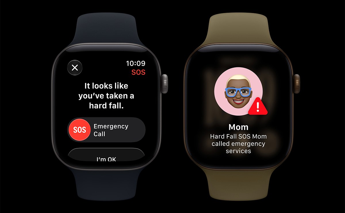 Определение падения и вызов экстренных служб на Apple Watch