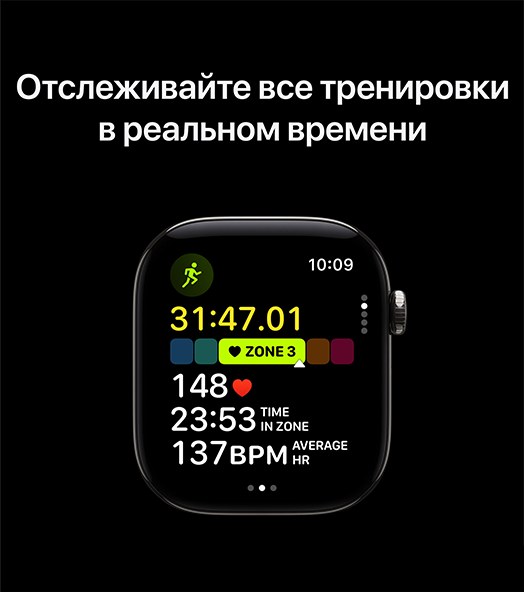 Отслеживайте все тренировки в реальном времени