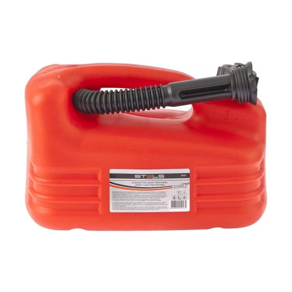 Канистра для топлива, пластиковая, 5 литров Stels - фото