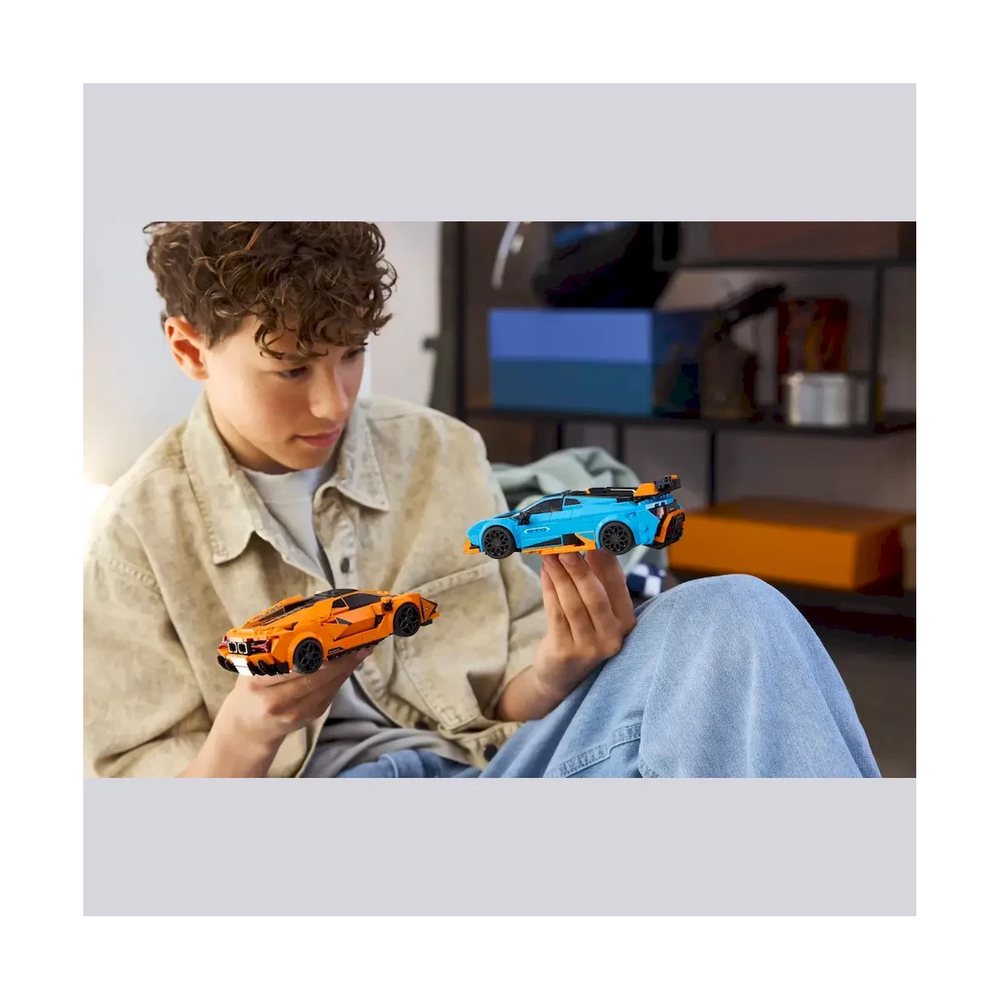 Конструктор Lego Speed Champions Lamborghini Revuelto и Huracán STO 77238 - фото 7