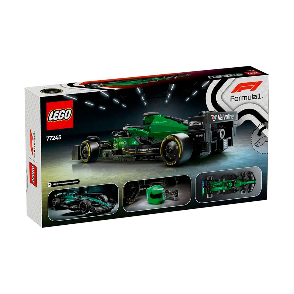 Конструктор Lego 77245 Speed Champions Болид Aston Martin Aramco F1® AMR24 - фото 8