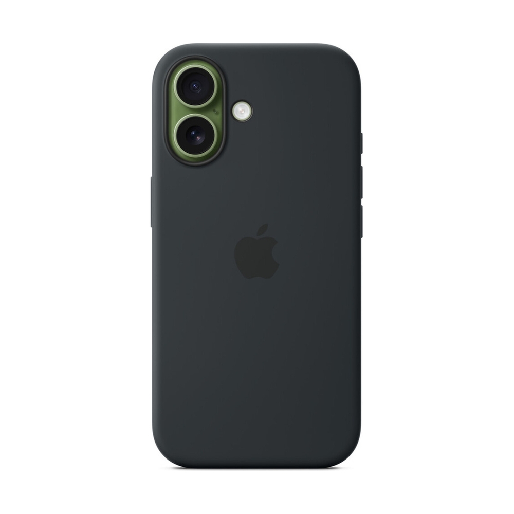 Чехол iPhone 17 Silicone Case with MagSafe - Black (MGF14ZM/A) - фото 3
