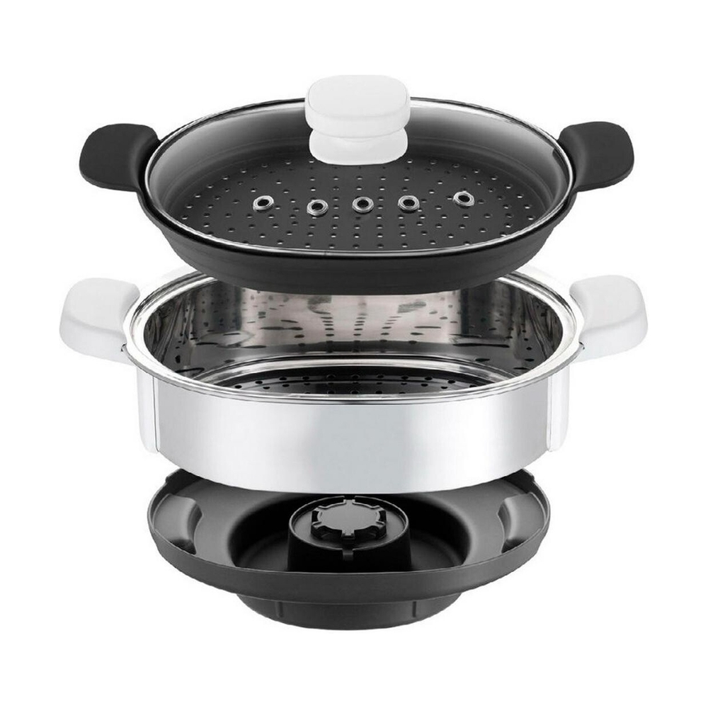 Насадка к кухонному комбайну Moulinex XF384B10 пароварка - фото 2