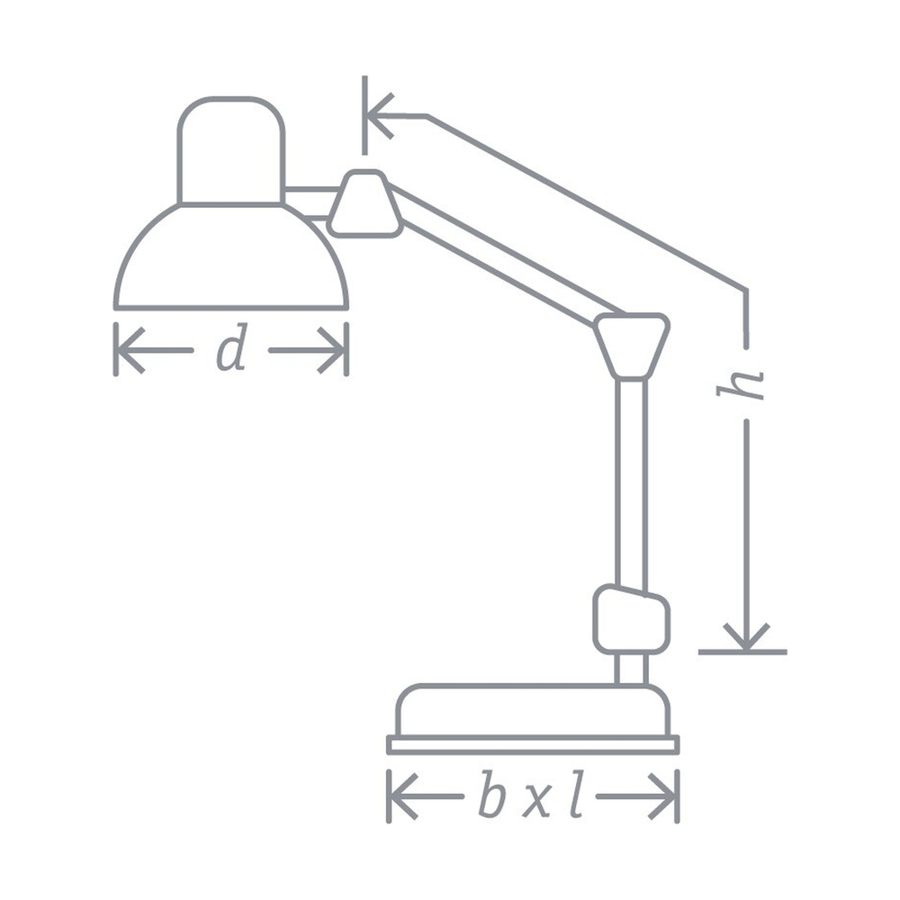 Светильник Navigator 61 643 NDF-D023-60W-WH-E27 на основании, белый - фото 2