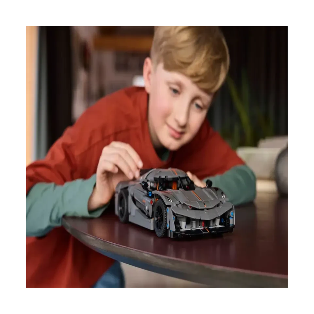 Конструктор Lego Гиперкар Koenigsegg Jesko Absolut Grey 42173 - фото 9