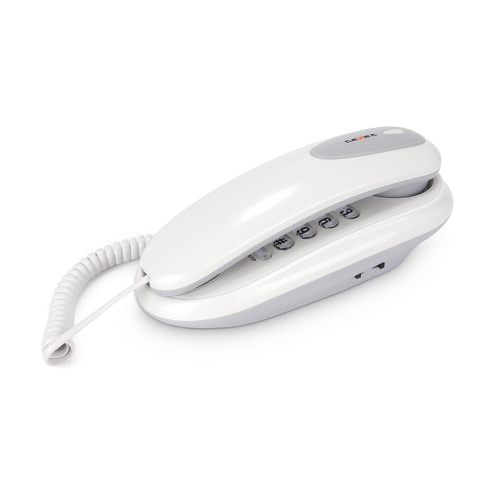 Проводной телефон Texet TX-236 серый - фото 2