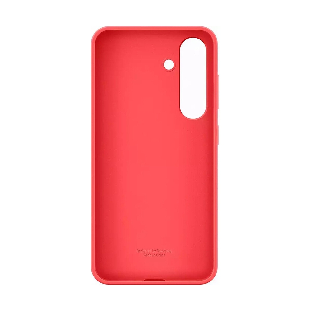 Чехол Samsung для Galaxy S25+ Silicone Cover Red (EF-PS936CREGRU) - фото 5
