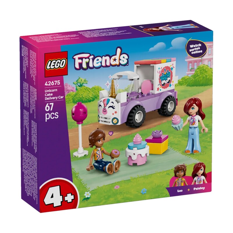Конструктор Lego 42675 Подружки Машина-единорог для доставки тортов - фото 3