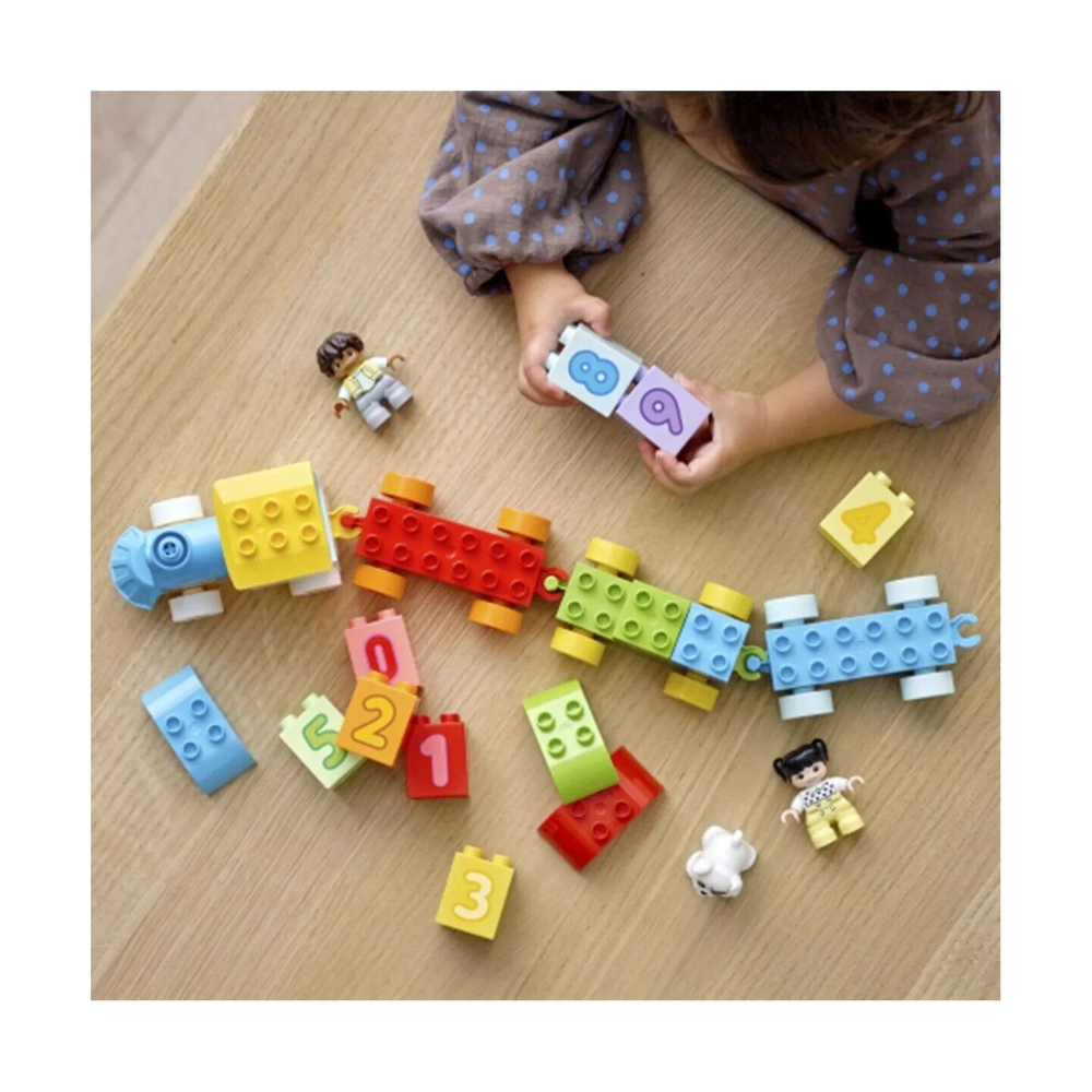 Конструктор Lego 10954 Дупло Поезд с цифрами — учимся считать - фото 10
