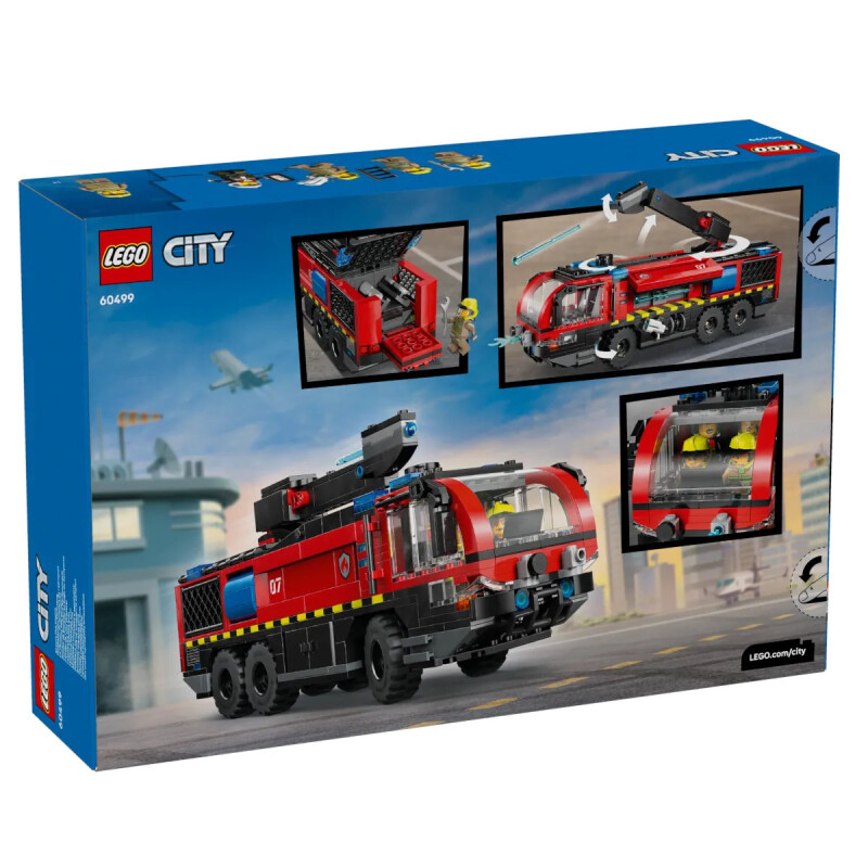 Конструктор Lego 60499 Город Пожарная машина для аэропорта - фото 2