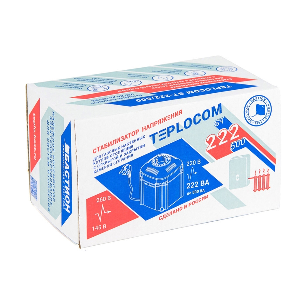 Стабилизатор напряжения Teplocom ST-222/500 - фото 6