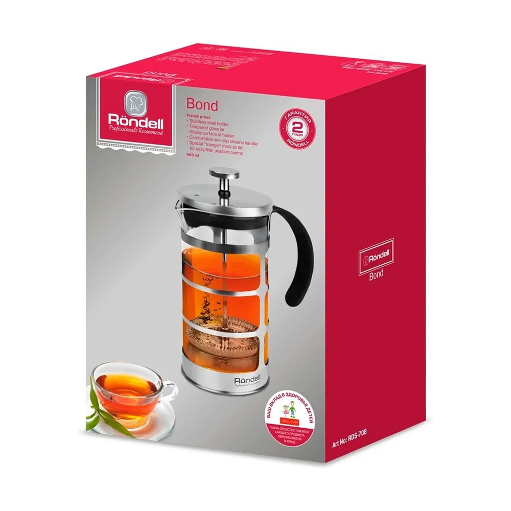 Френч-пресс Rondell RDS-708 - фото 3