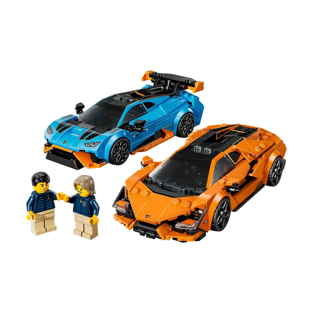 Конструктор Lego Speed Champions Lamborghini Revuelto и Huracán STO 77238 - фото 4