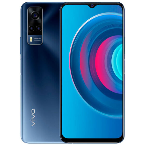 Смартфон ViVO Y53S 128GB Deep Sea Blue - фото