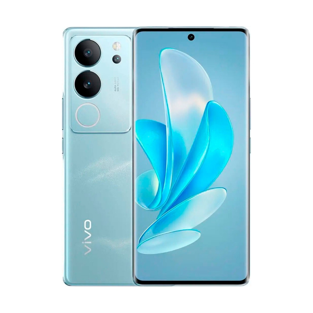 Смартфон ViVO V29 blue (12/256GB) - фото