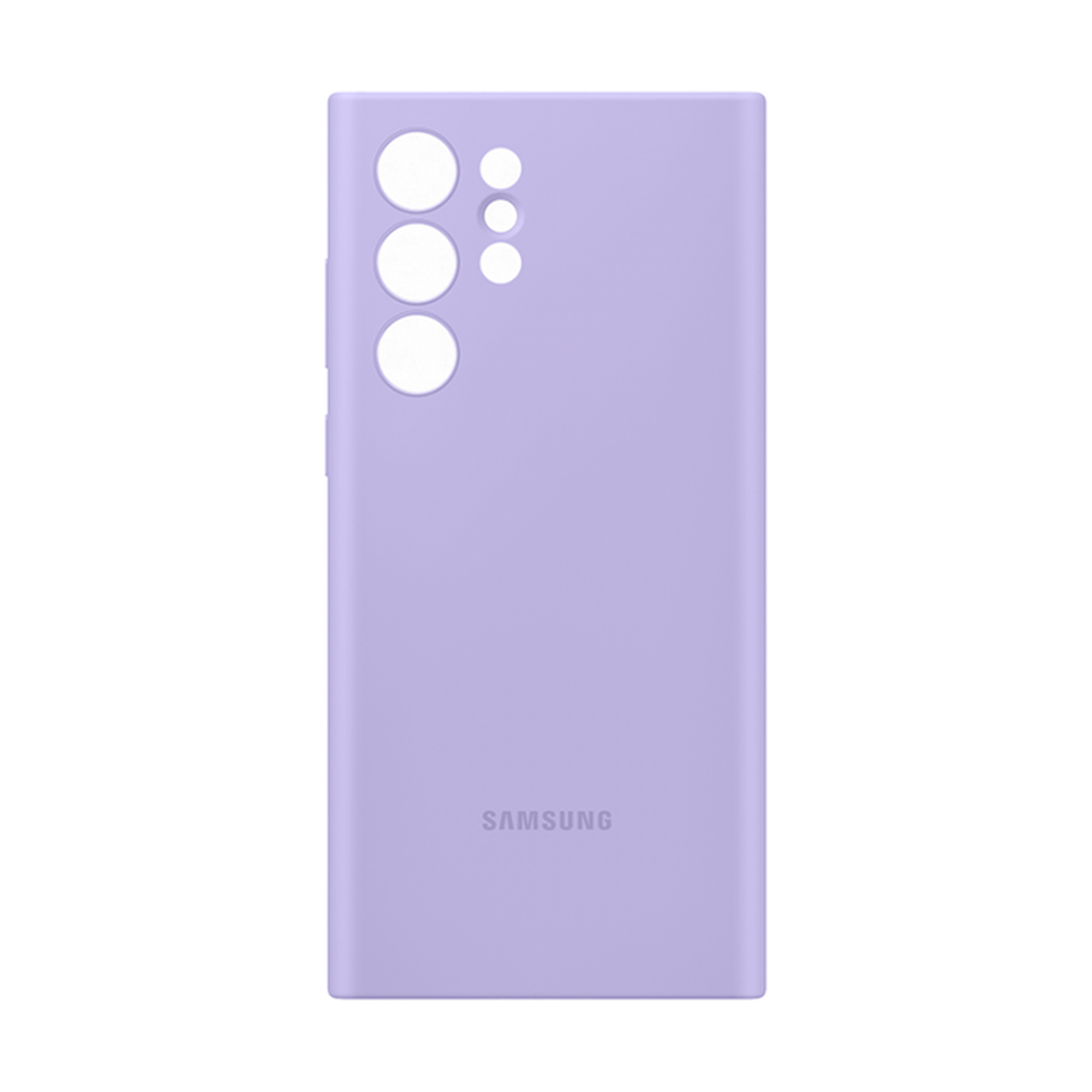 Чехол EF-PS908TVEGRU Galaxy S22+ (Silicone Cover) lavender - фото 5