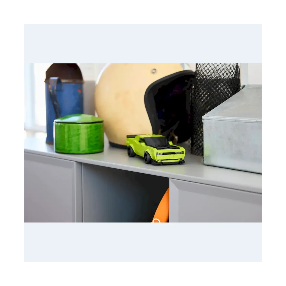 Конструктор Lego Speed Champions Спорткар Dodge Challenger SRT Hellcat 77237 - фото 9