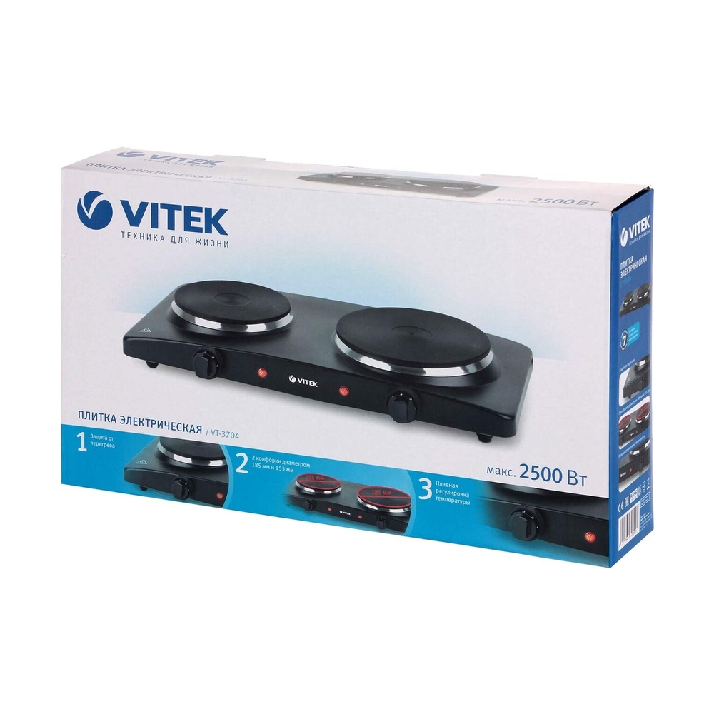 Настольная электрическая плита Vitek VT-3704 - фото 2