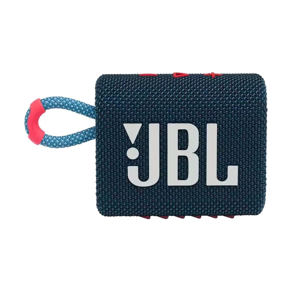 Портативная колонка JBL Go 3 Blue (JBLGO3BLUP) - фото
