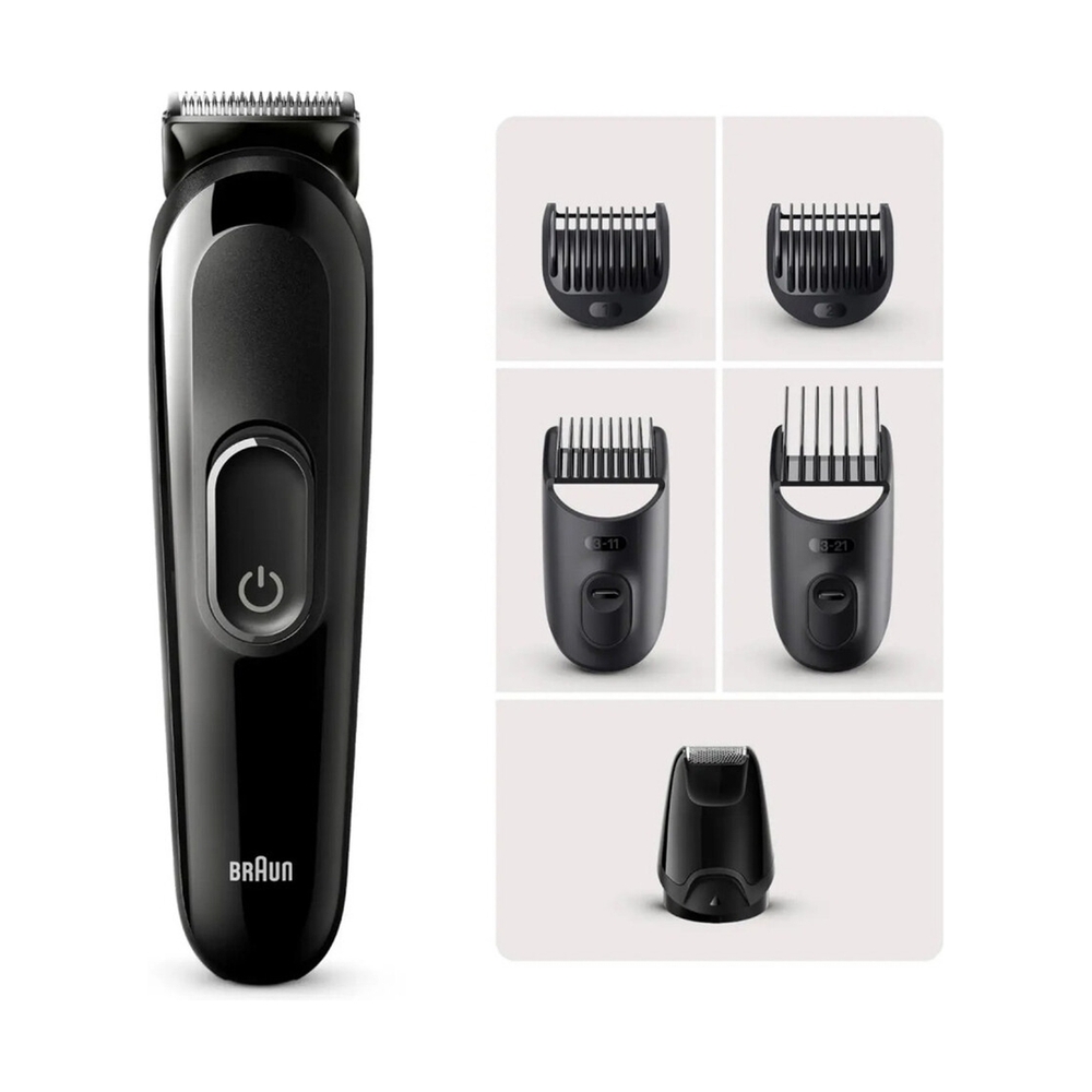 Машинка для стрижки и триммер Braun MGK3410 BLK - фото
