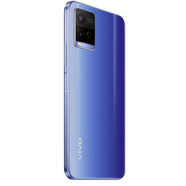 Смартфон ViVO Y21 Metallic Blue - фото 6