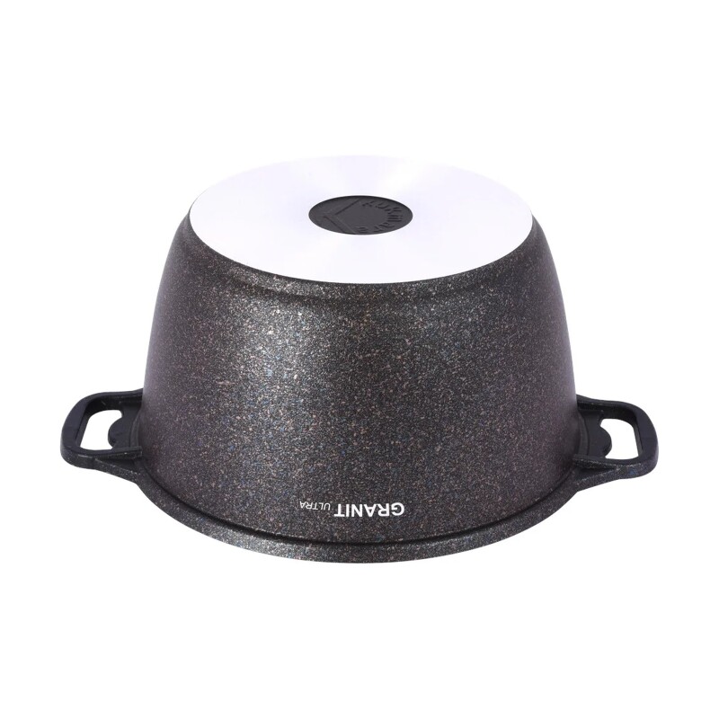 Кастрюля Kukmara 6л со стекл. крышкой, АП линия Granit ultra (blue) кгг62а - фото 2