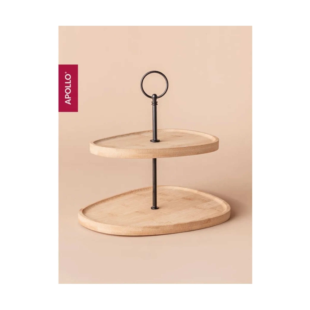 Подставка сервировочная двухъярусная Apollo Formaje FOR-03 - фото 2