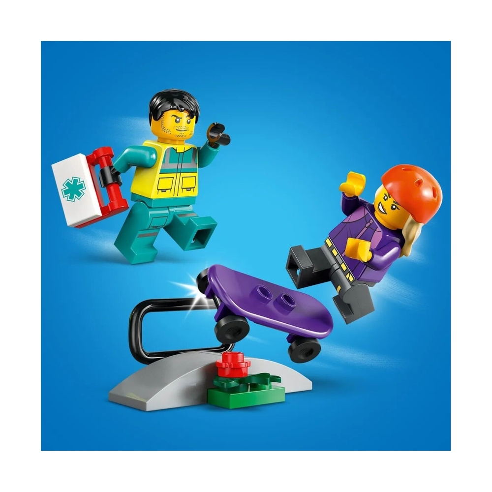 Конструктор Lego 60451 Город Машина скорой помощи - фото 6