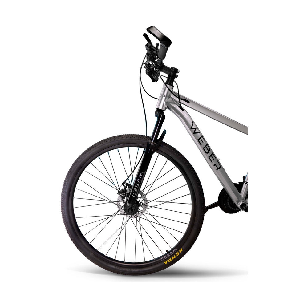 Велосипед Weber MBA291921GS Glossy Silver (Сияющее серебро) - фото 4