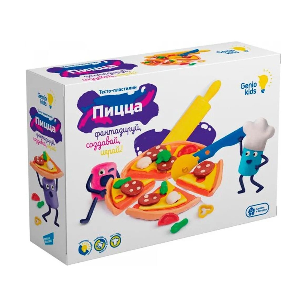 Genio Kids TA2041 Набор для детской лепки Пицца - фото