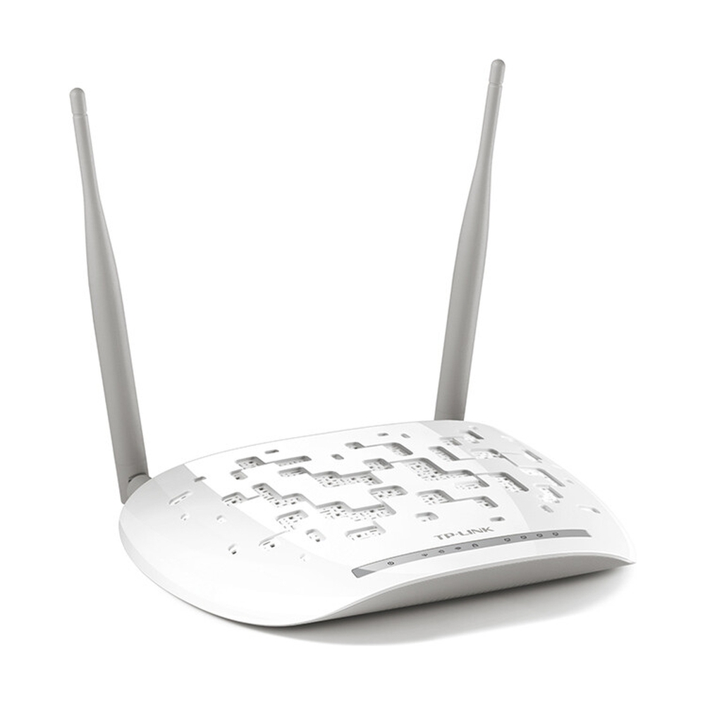 Модем/Роутер ADSL, TP-Link TD-W8961N, 4 порта + Wi-Fi, 300 Mbps (TD-W8961N) - фото 2
