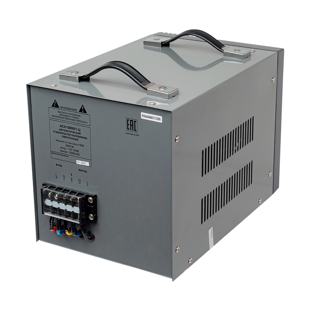 Стабилизатор напряжения Ресанта АСН-5000/1-Ц - фото 4