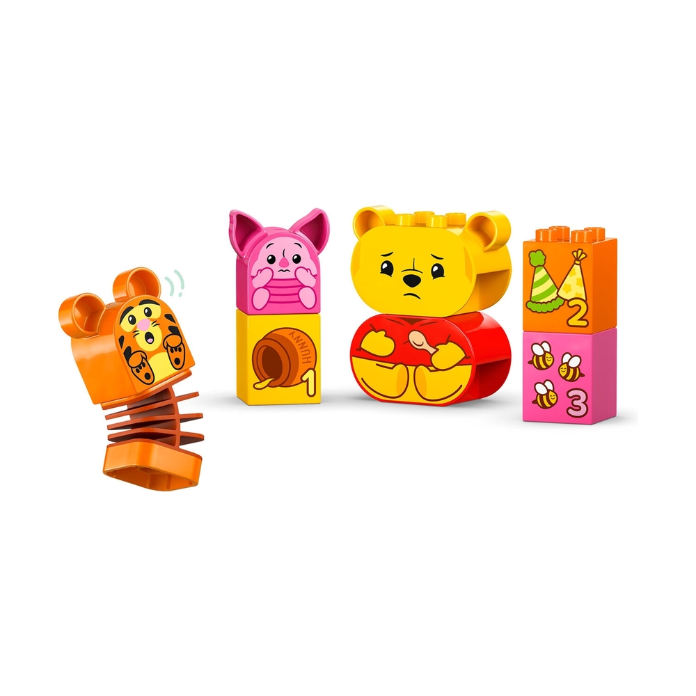 Конструктор Lego 10457 Дупло День рождения Винни Пуха - фото 4