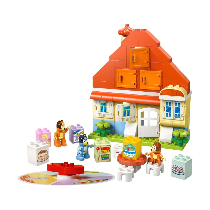 Конструктор Lego 10459 Дупло Дом семьи Блуи с игрой «Память» - фото 3