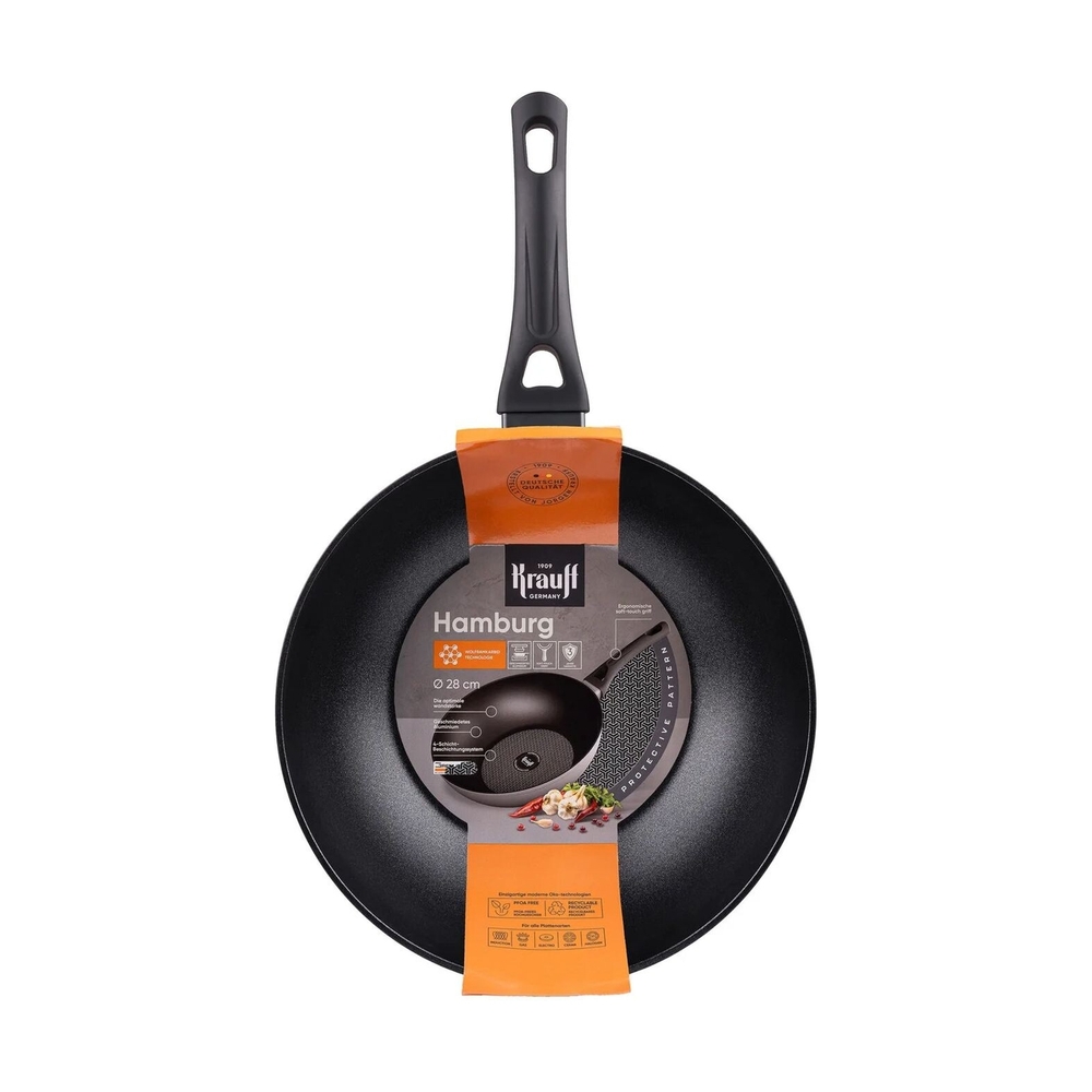 Сковорода ВОК Hamburg 28см (25-45-123)/Krauff - фото