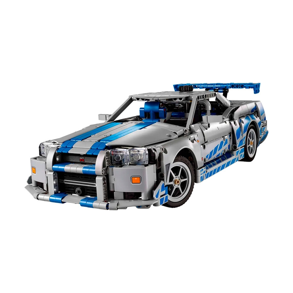 Конструктор Lego Nissan Skyline GT-R (R34) Техник Двойной форсаж: автомобиль 42210 - фото 2
