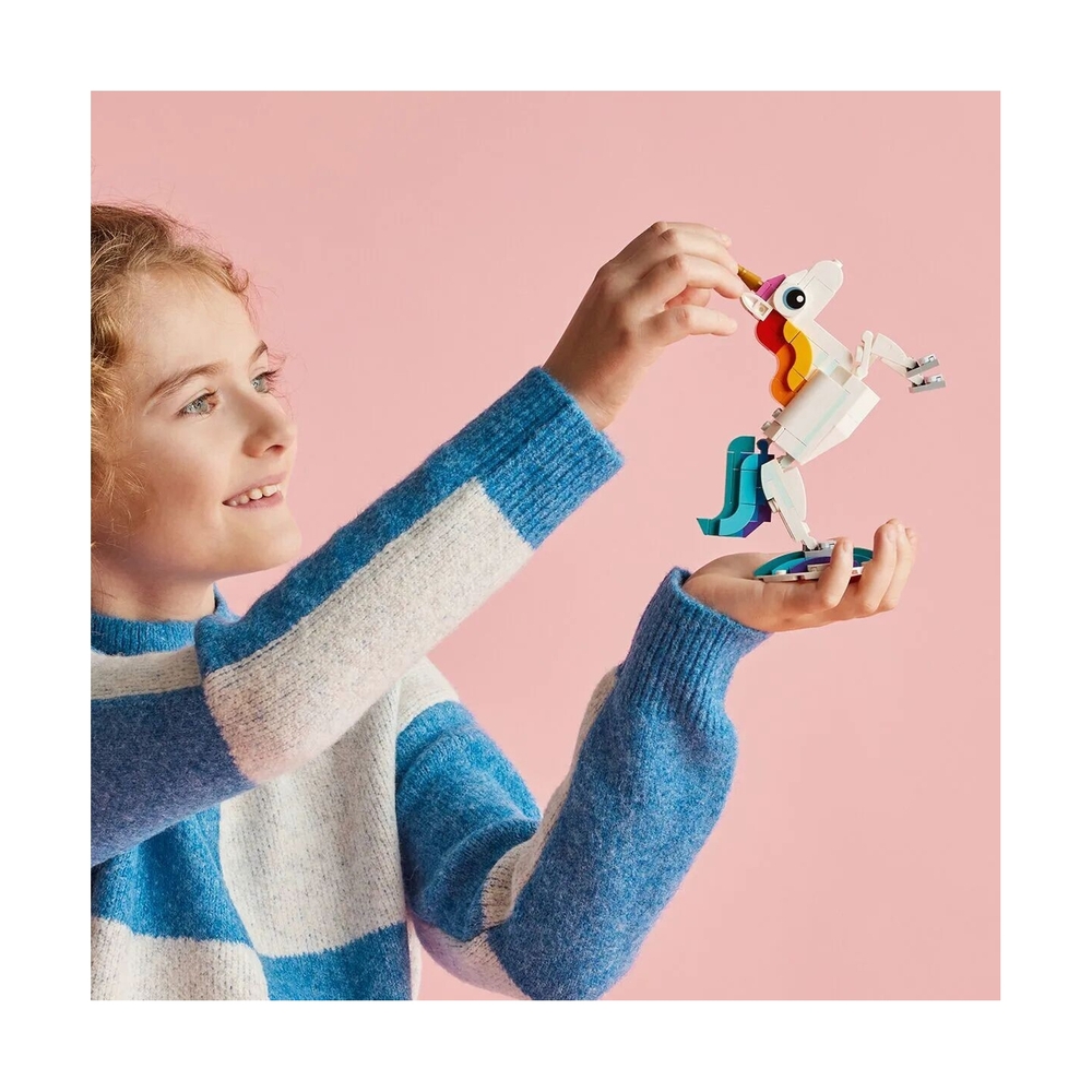 Конструктор Lego 31140 Криэйтор Волшебный единорог - фото 12