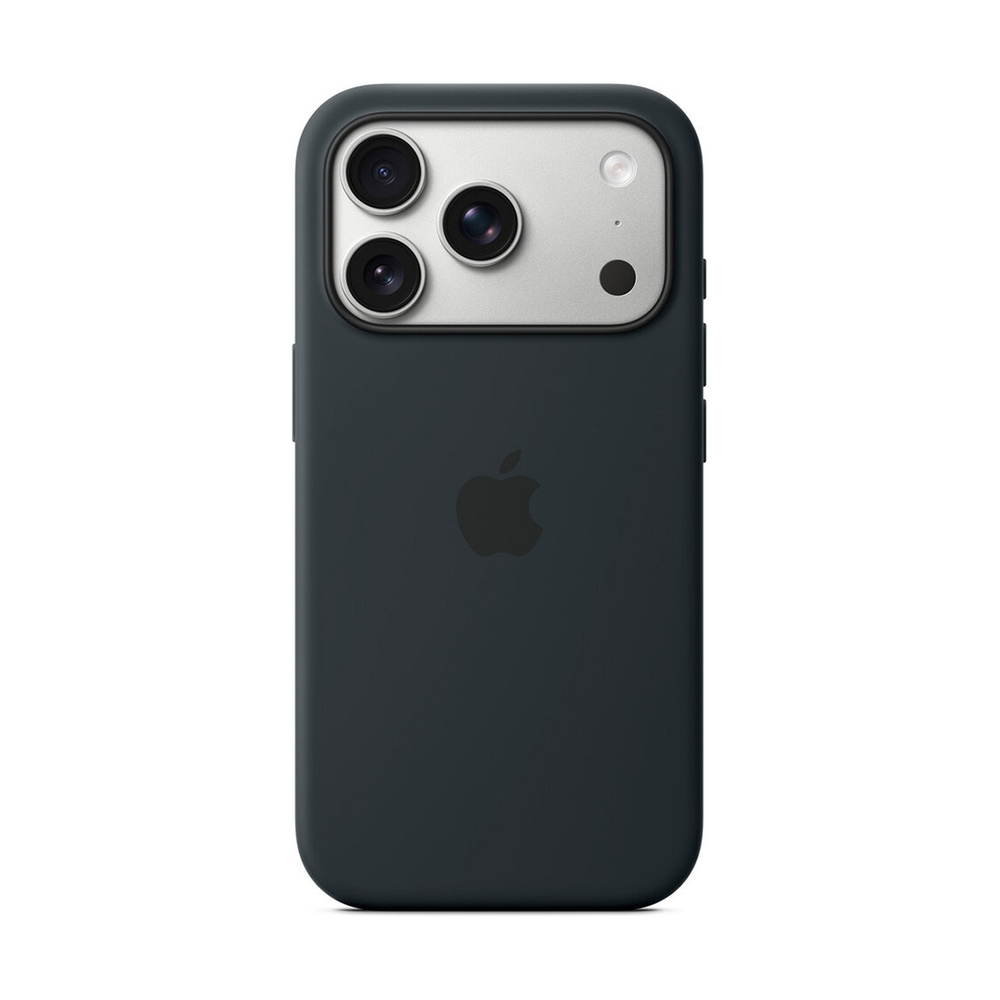 Чехол iPhone 17 Pro Silicone Case with MagSafe – Black (MGFK4ZM/A) - фото