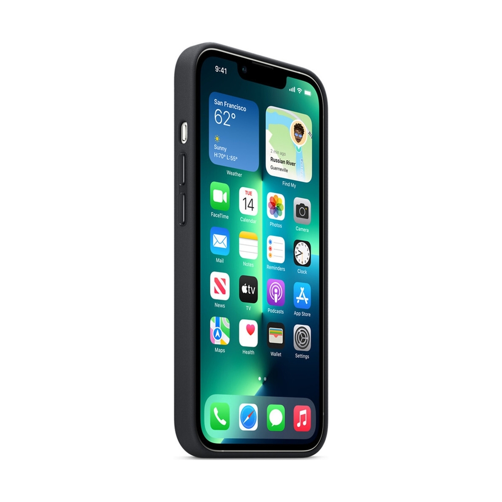 iPhone 13 Pro Leather Case with MagSafe - Midnight Model A2703 - фото 8