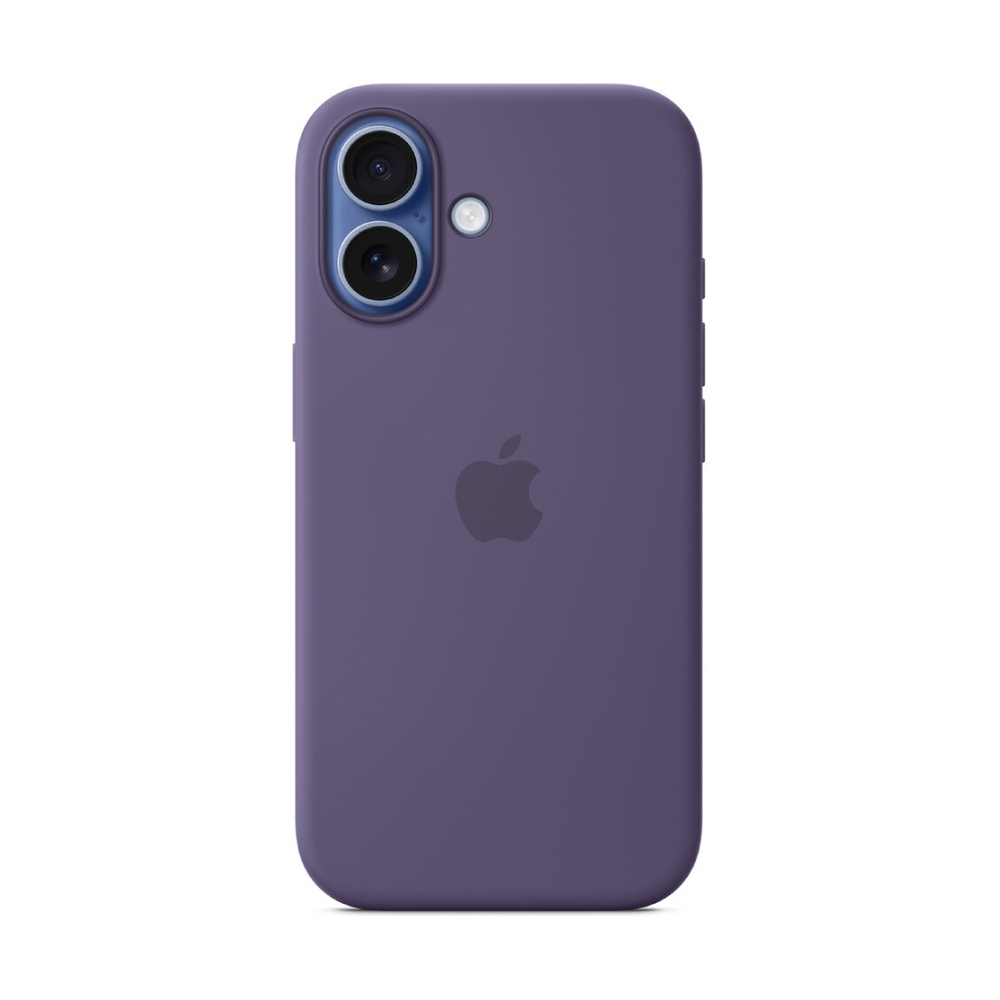 Чехол iPhone 17 Silicone Case with MagSafe - Purple Fog (MGF04ZM/A) - фото 3