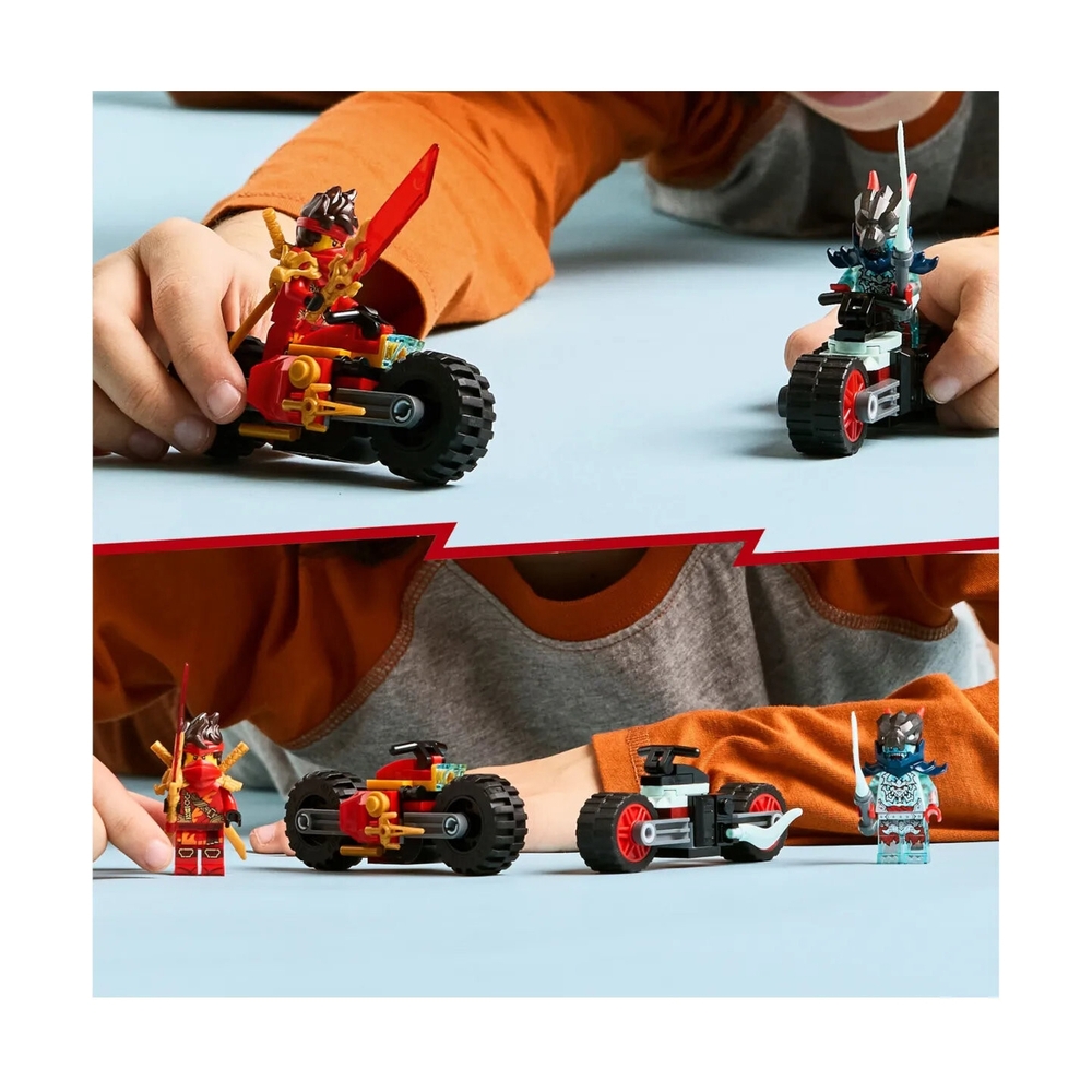 Конструктор Lego 71838 Ниндзяго Скоростная гонка Кая на мотоцикле - фото 5