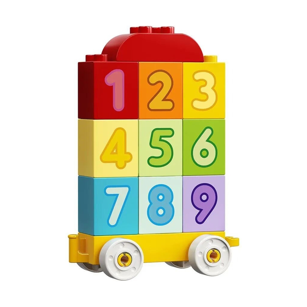 Конструктор Lego 10954 Дупло Поезд с цифрами — учимся считать - фото 4