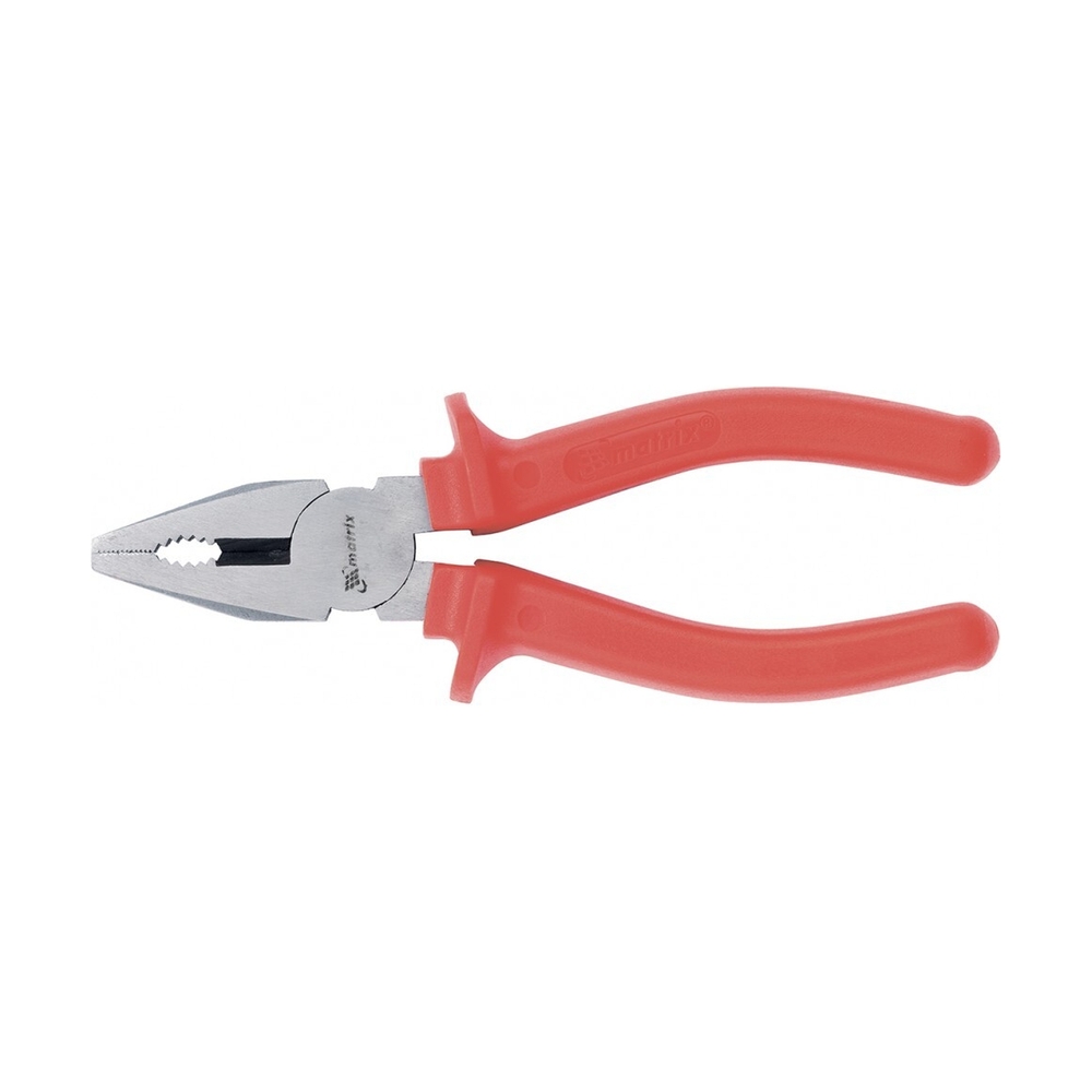 Плоскогубцы Econom, 180 мм, шлифованные, пластмассовые рукоятки// Matrix - фото