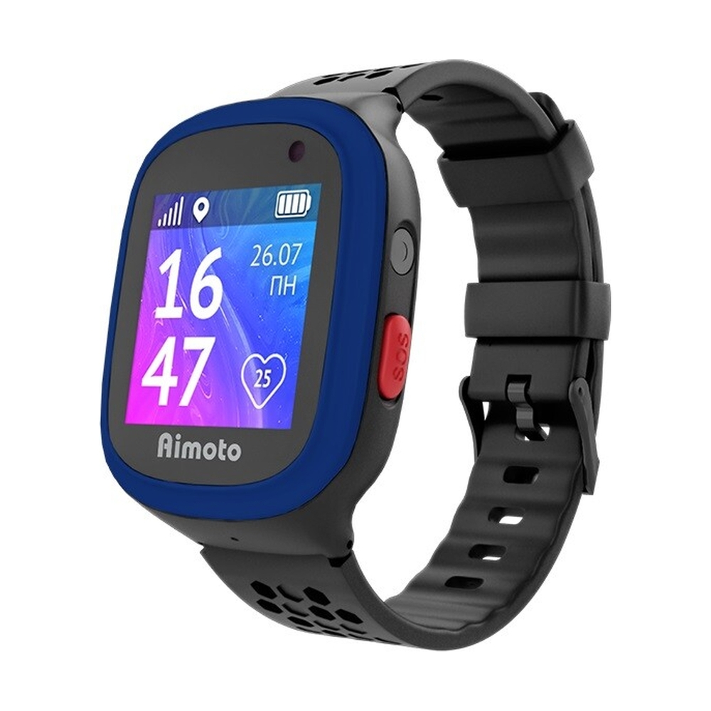 Детские смарт-часы Aimoto Start 2 черный - фото