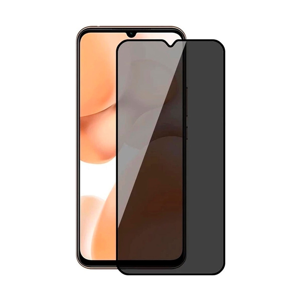 Защитное 3D стекло для Samsung A06 Black/ A-case - фото