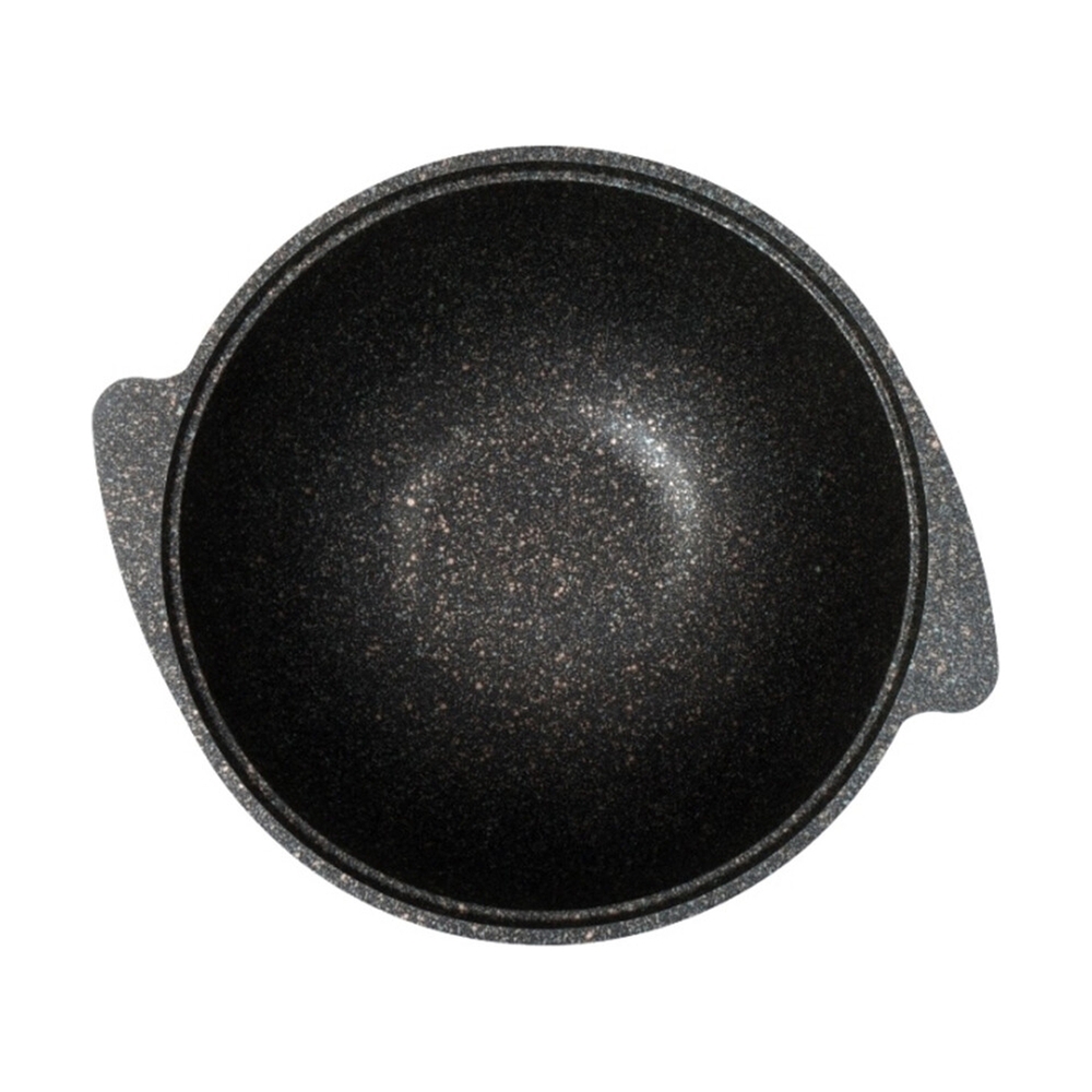 Казан для плова Kukmara 4,5л со стекл. крышкой, АП линия Granit ultra (original) кго47а - фото 4