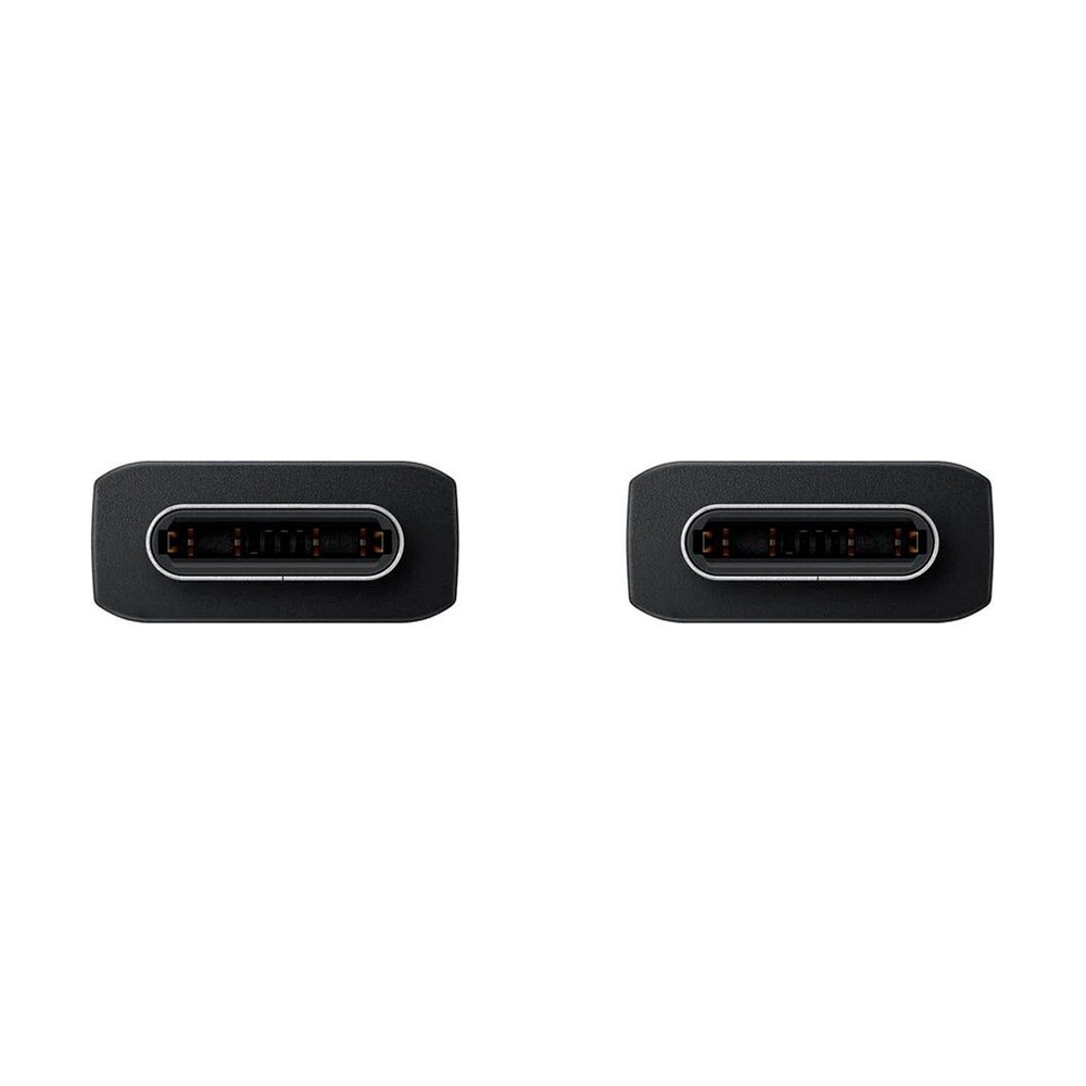 Сетевой кабель SAMSUNG EP-DX310JBRGRU (Type-C to Type-C Cable 1.8m (3A)) black - фото 3